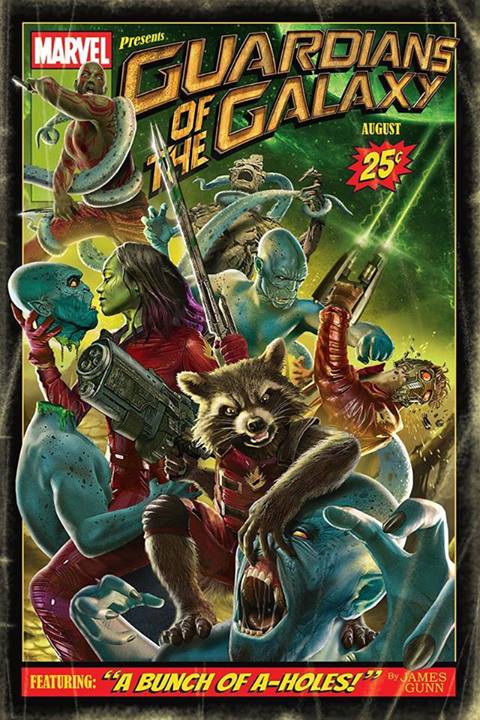 Gardiens de la galaxie par Rob Csiki