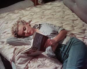 Marilyn reading
