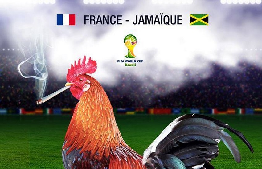 Un coq, un pétard … France –&nbsp;Jamaïque
