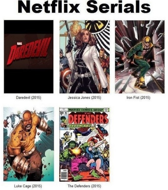 Marvel-NetflixSerials