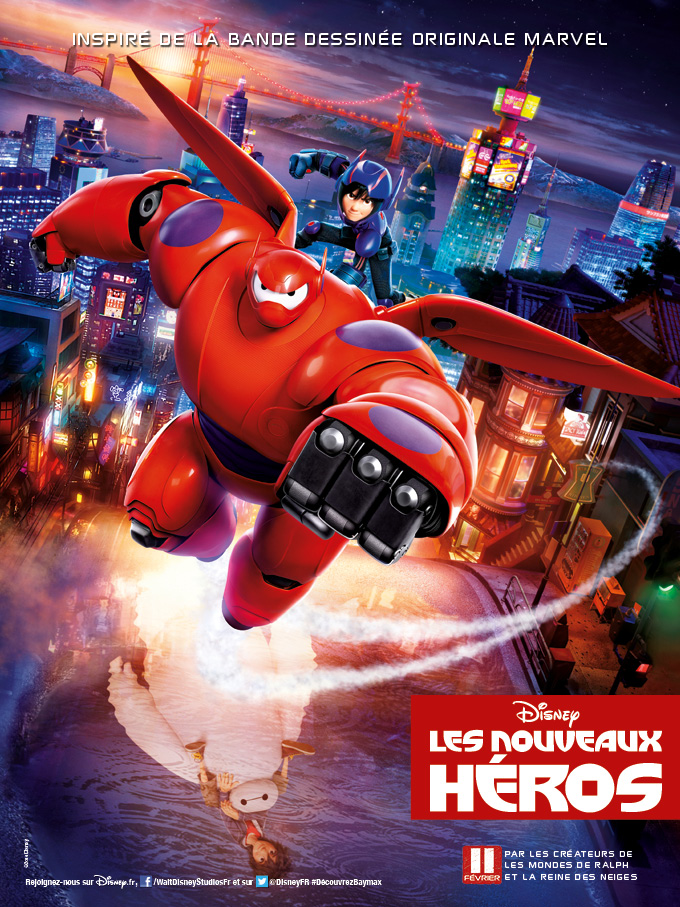 Cinéma / Movie  : BIG HERO 6  / Les Nouveaux&nbsp;Héros