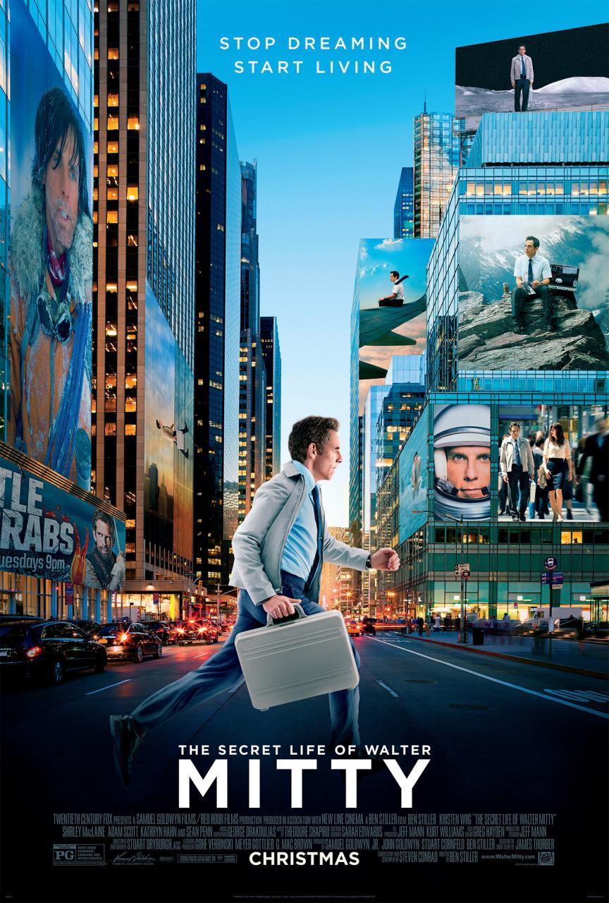 Cinéma / Movies Review :  La vie rêvée de Walter&nbsp;Mitty