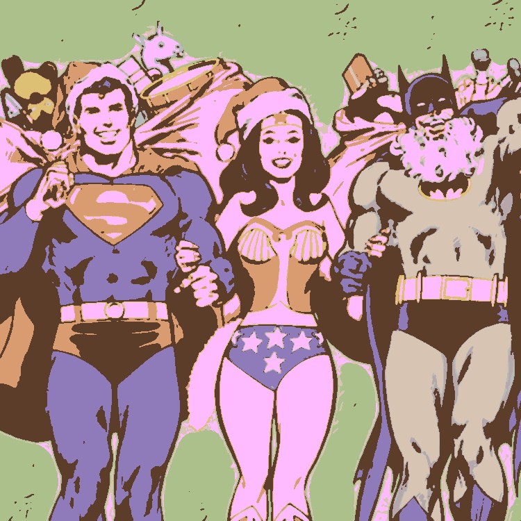 dc_comics_christmas_pop_art_by_devinthecool-d4iepus