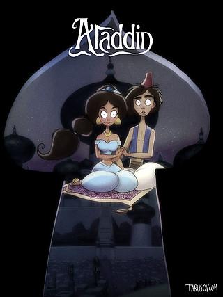 Andrew Tarusov Disney Tim Burton