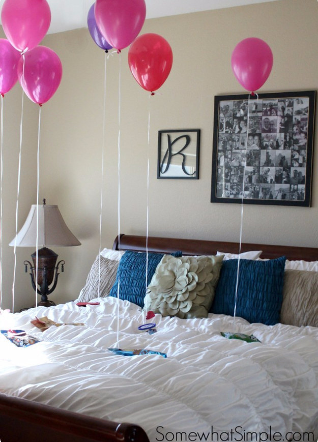 Wake your kid up to some Valentine's Day balloon gifts.