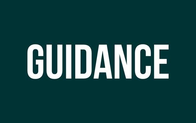 «Guidance» au lieu de «coaching».