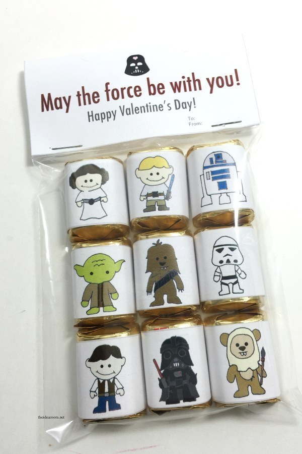 You can also help them make these out of this world Star Wars Valentines for their friends.