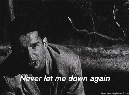 Depeche Mode : Never let me down again