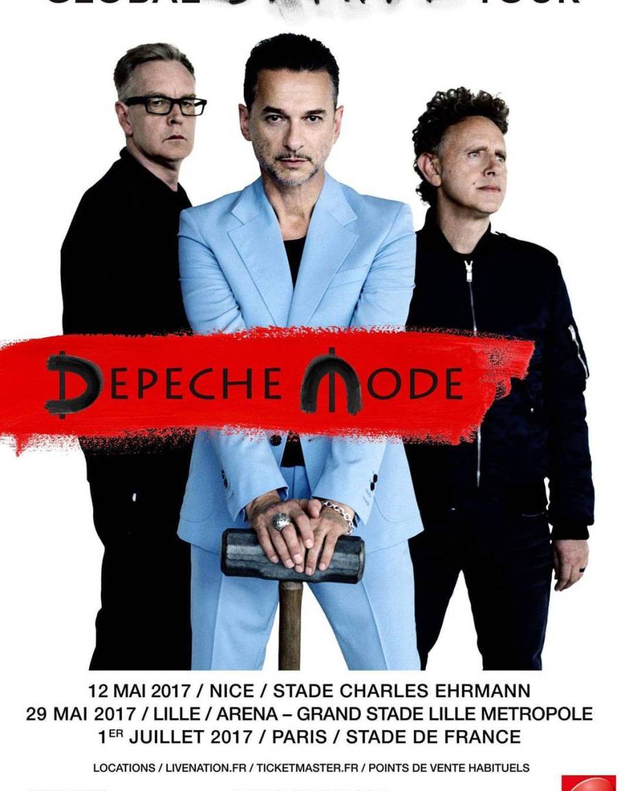 20161011 – Depeche Mode Global Spirit Tour / new album:&nbsp;Spirit